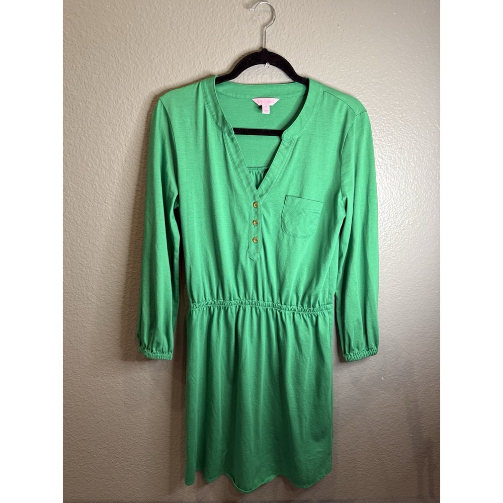Lilly Pulitzer Beckett Kelly Green Ladies dress size medium